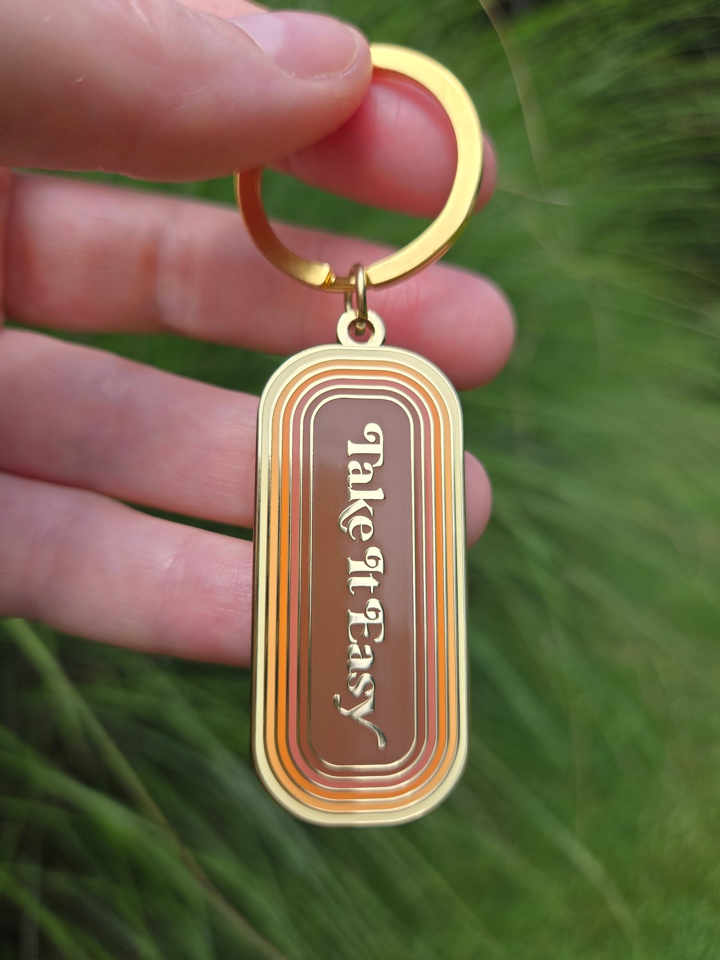 Take It Easy Keychain