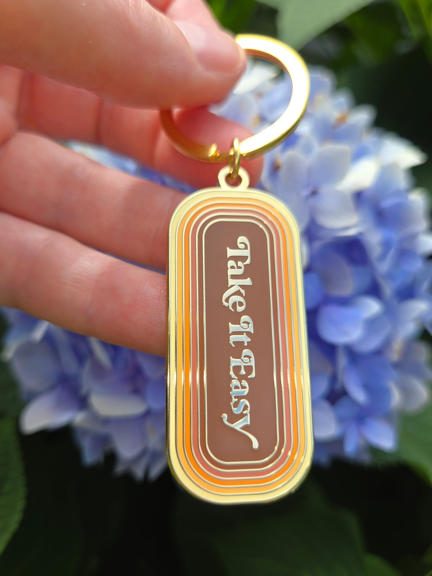 Take It Easy Keychain