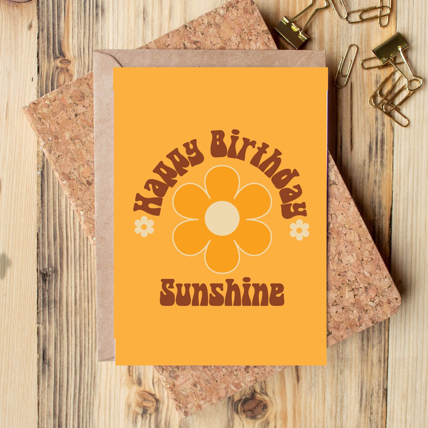 Happy Birthday Sunshine Card