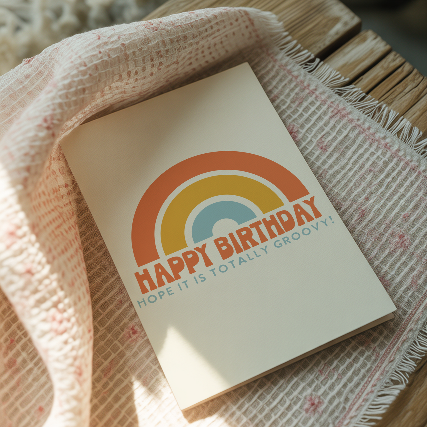 Happy Birthday Hope Its Totally Groovy Card