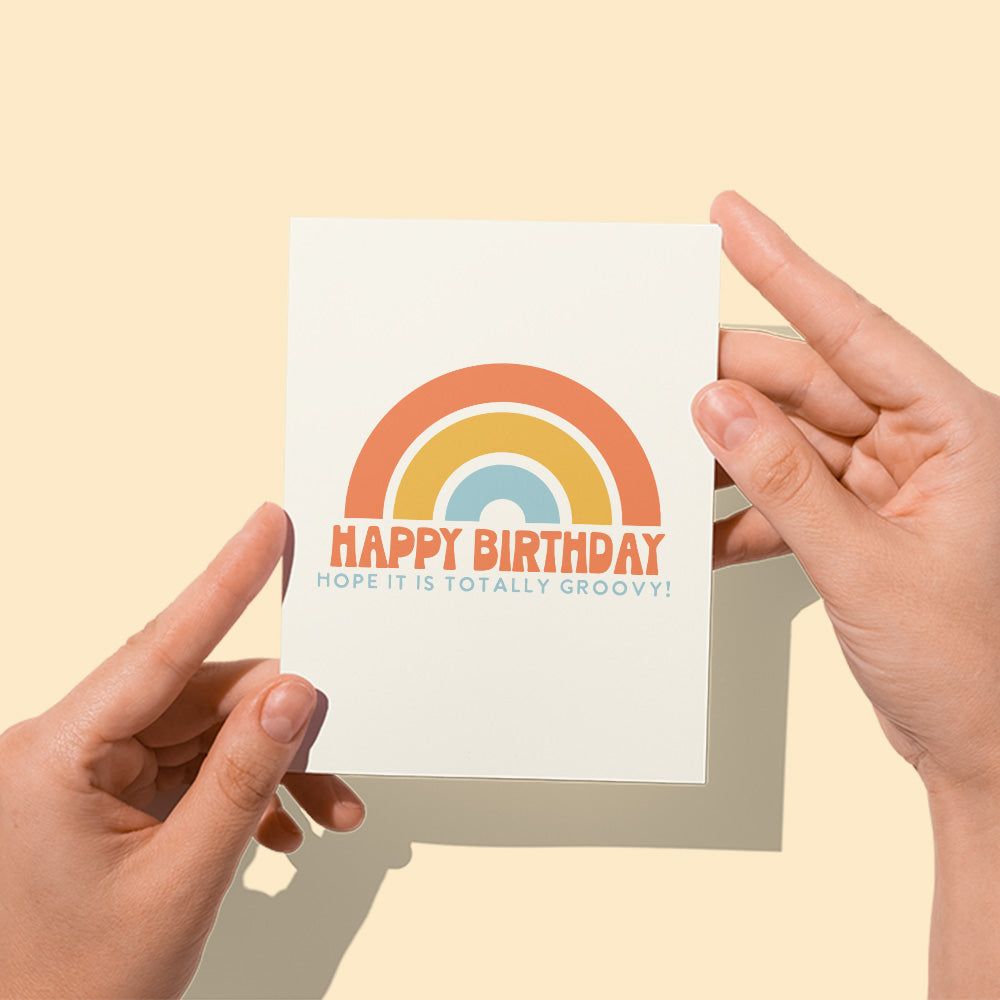 Happy Birthday Hope Its Totally Groovy Card