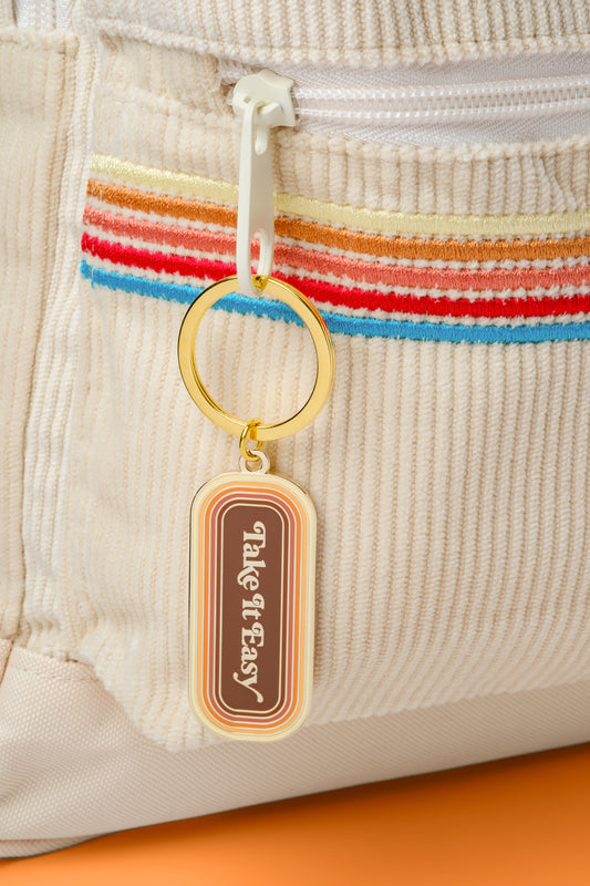 Take It Easy Keychain