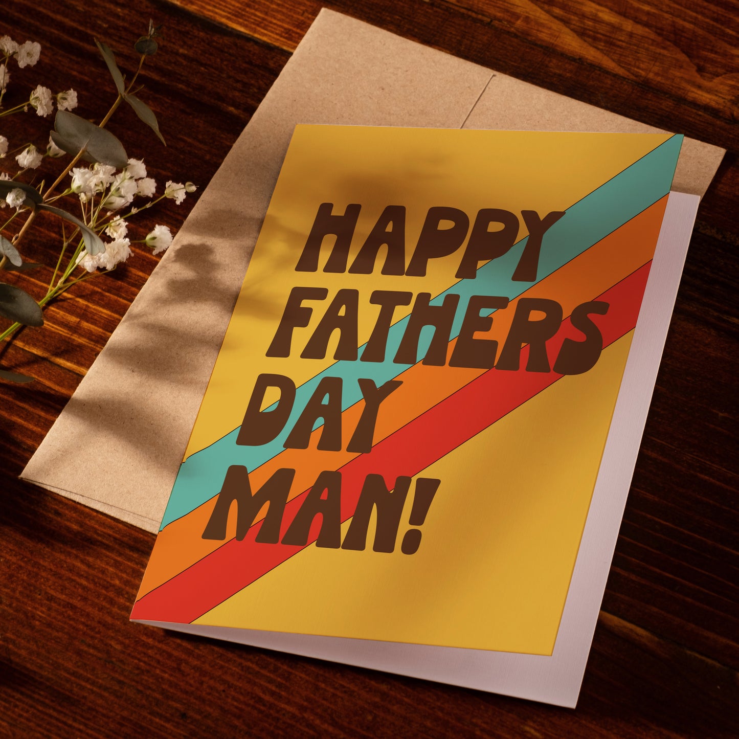 Happy Father's Day Man! Card
