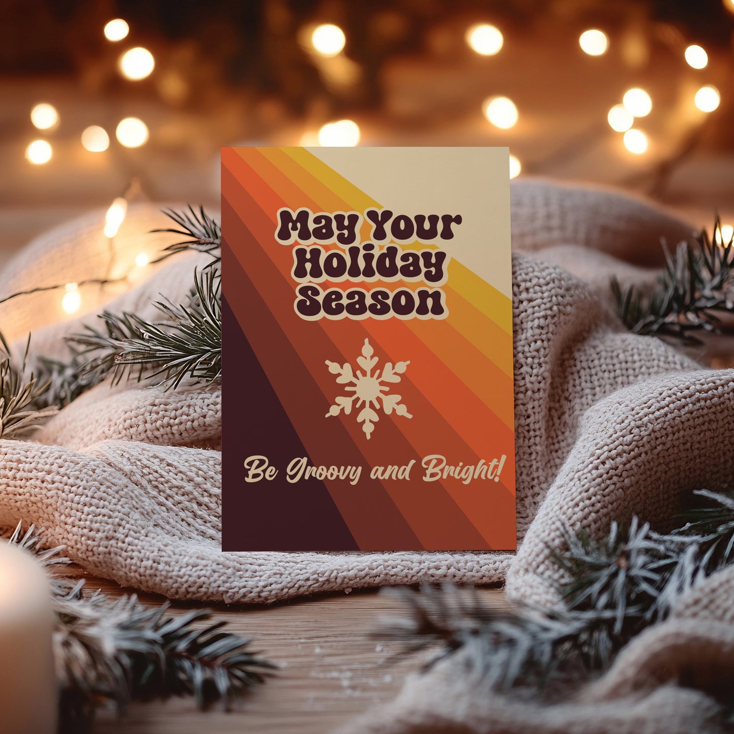 May Your Holiday Season Be Groovy and Bright