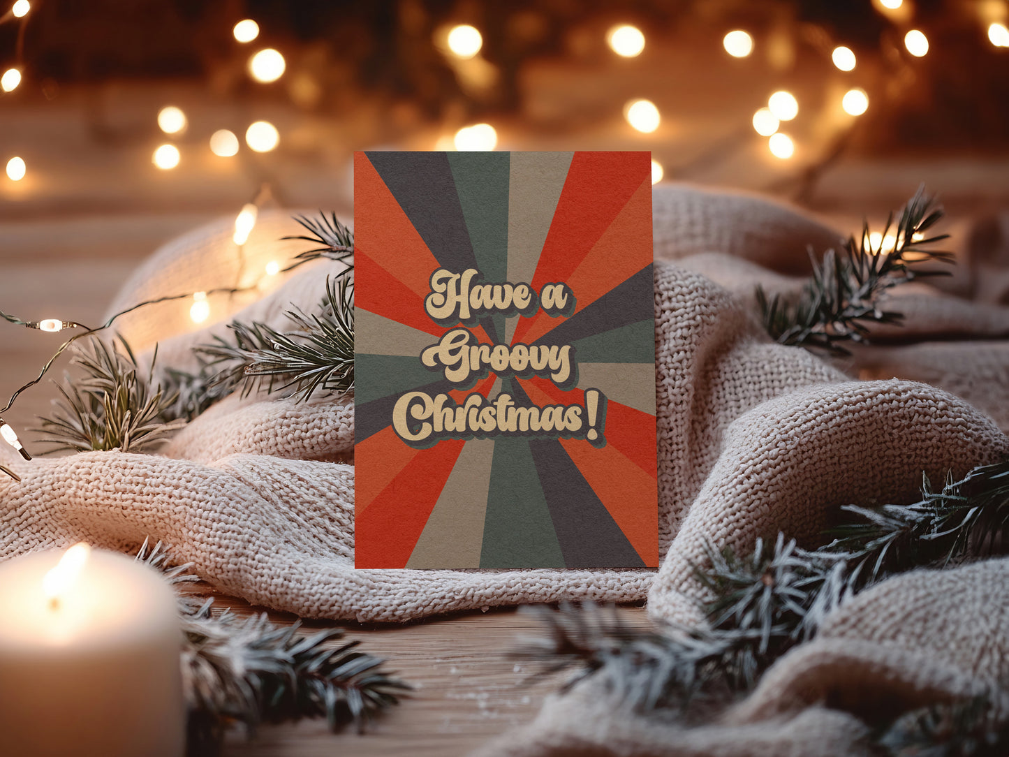 Have A Groovy Christmas Card