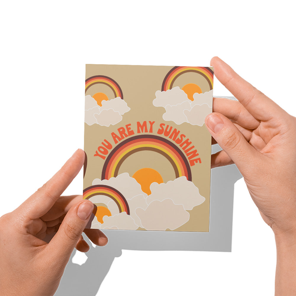 You Are My Sunshine Card