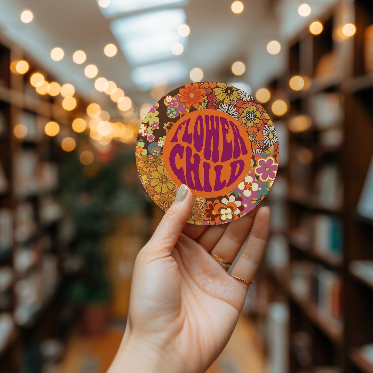 Flower Child Bumper Sticker