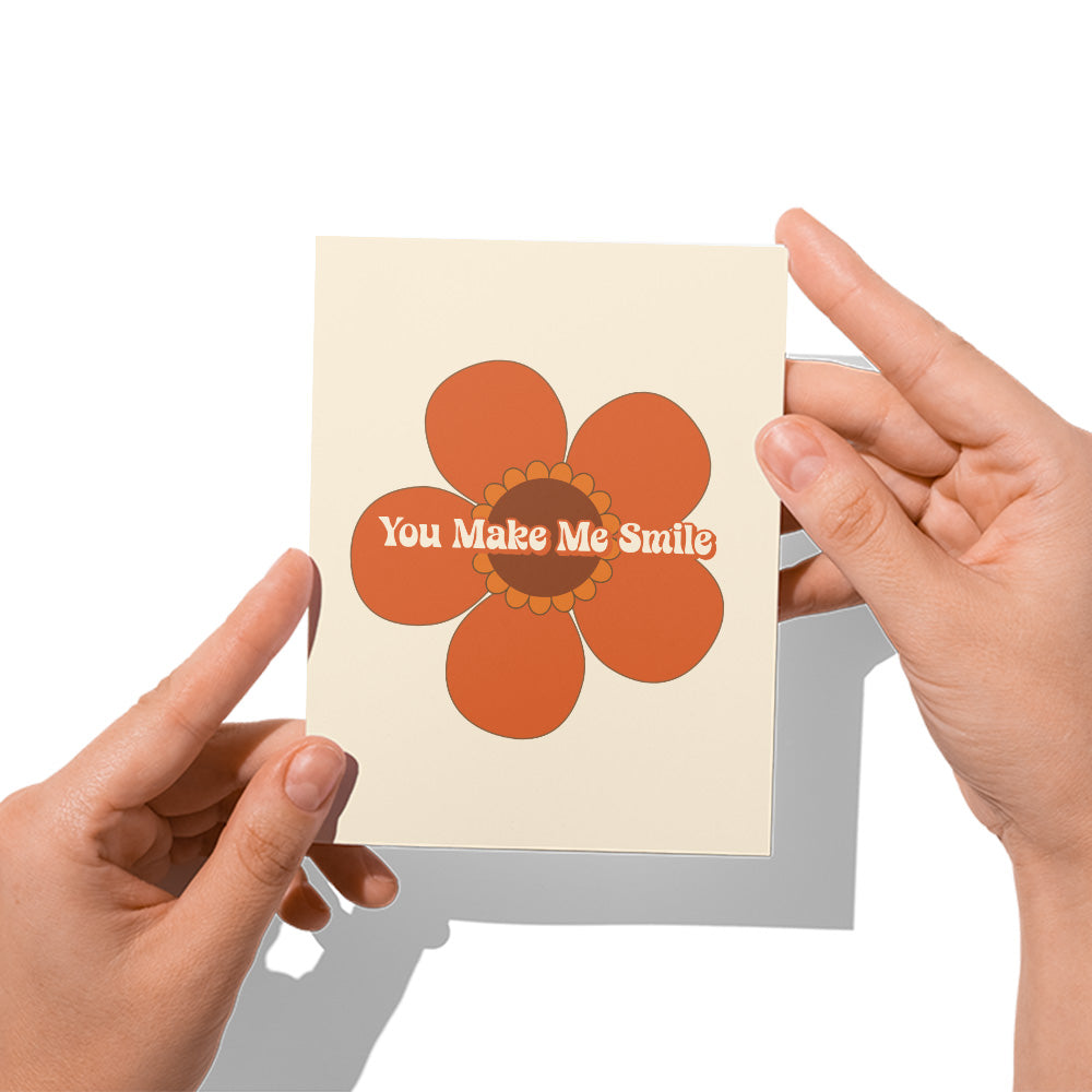 You Make Me Smile Card