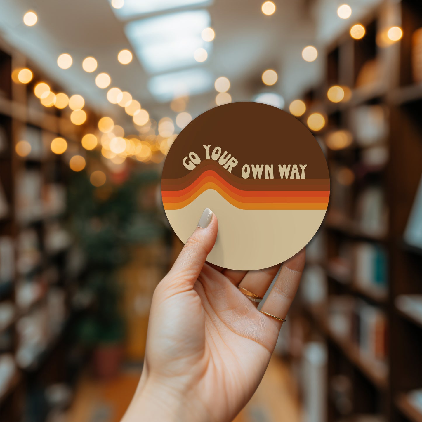Go Your Own Way Sticker
