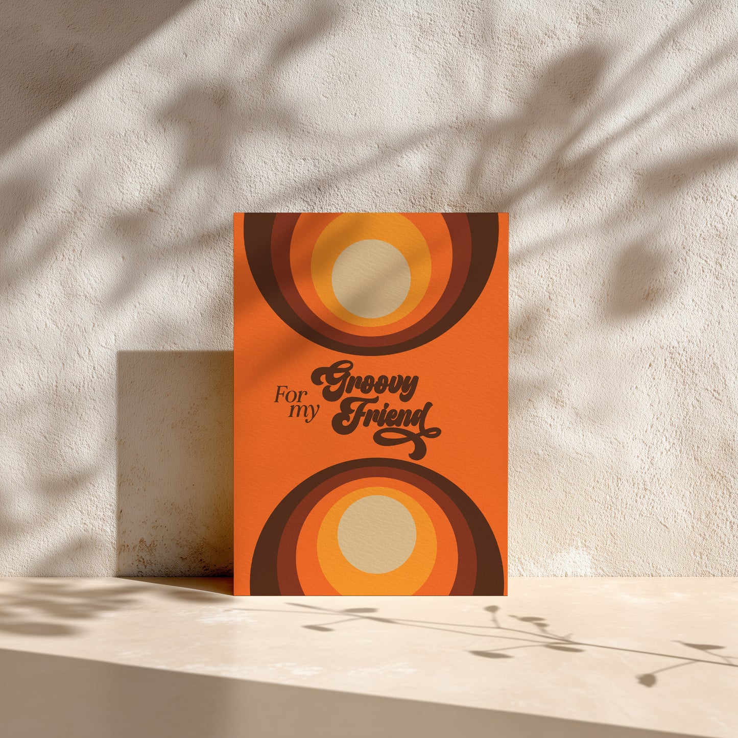 For A Groovy Friend Card