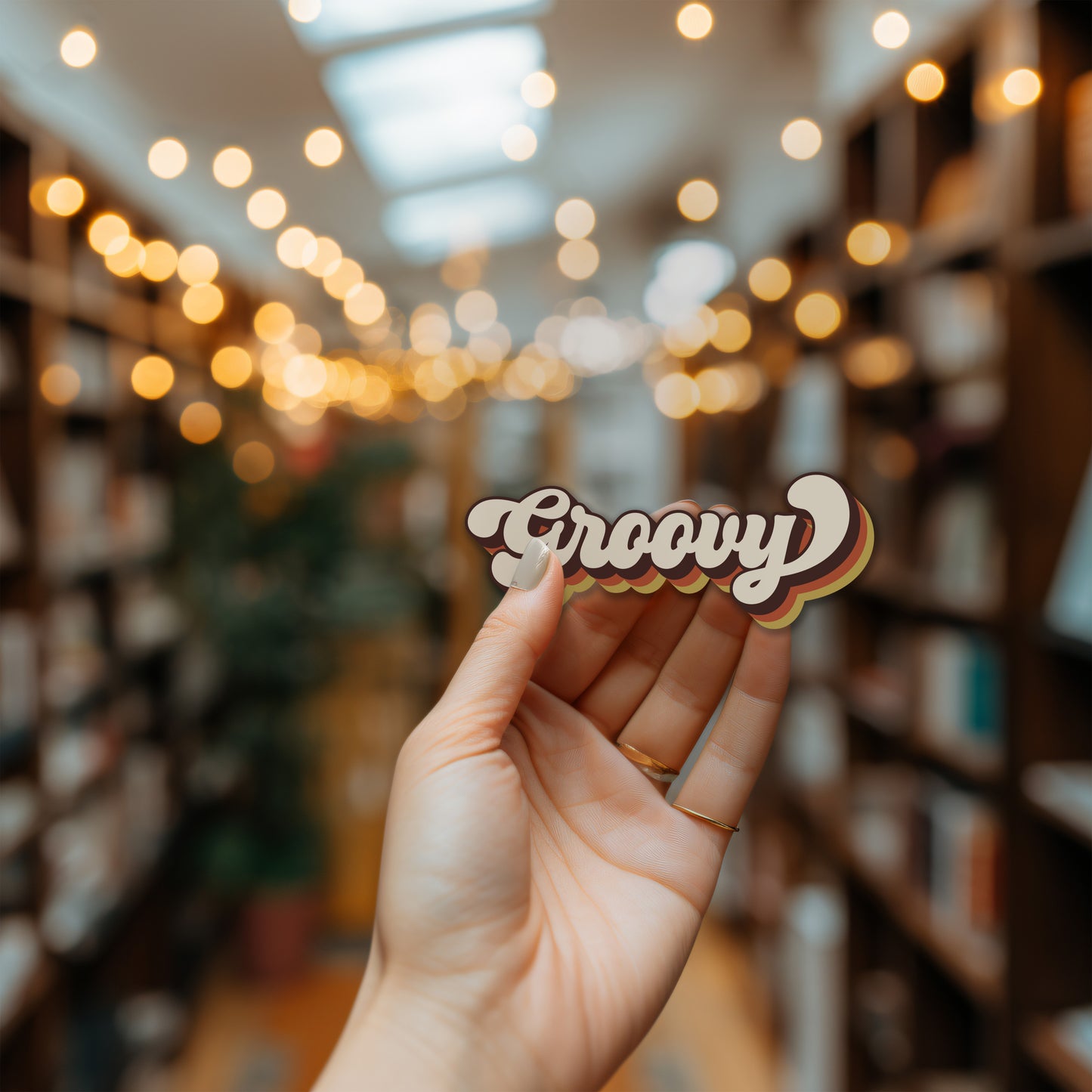 Groovy Sticker