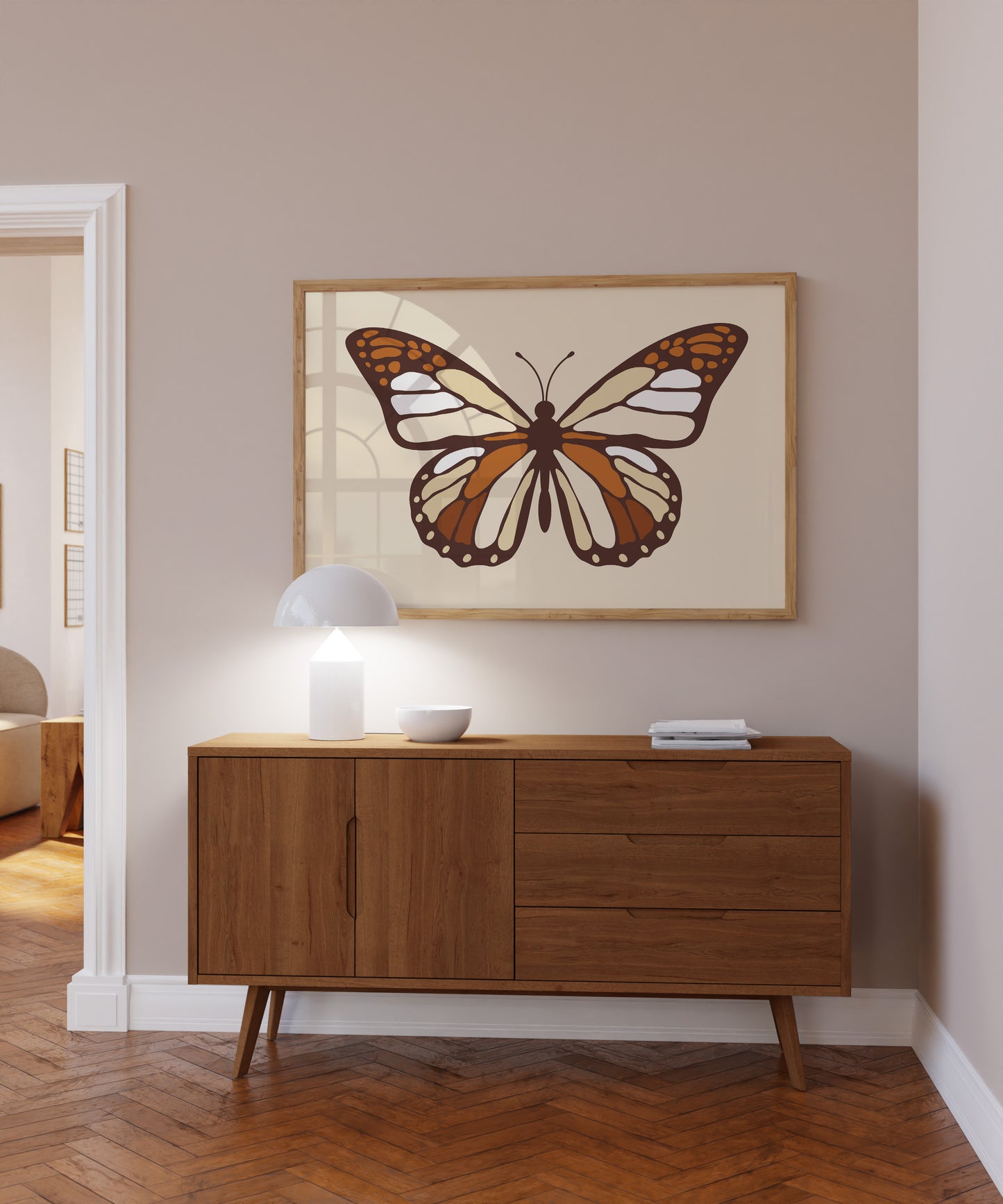 Ivory Butterfly
