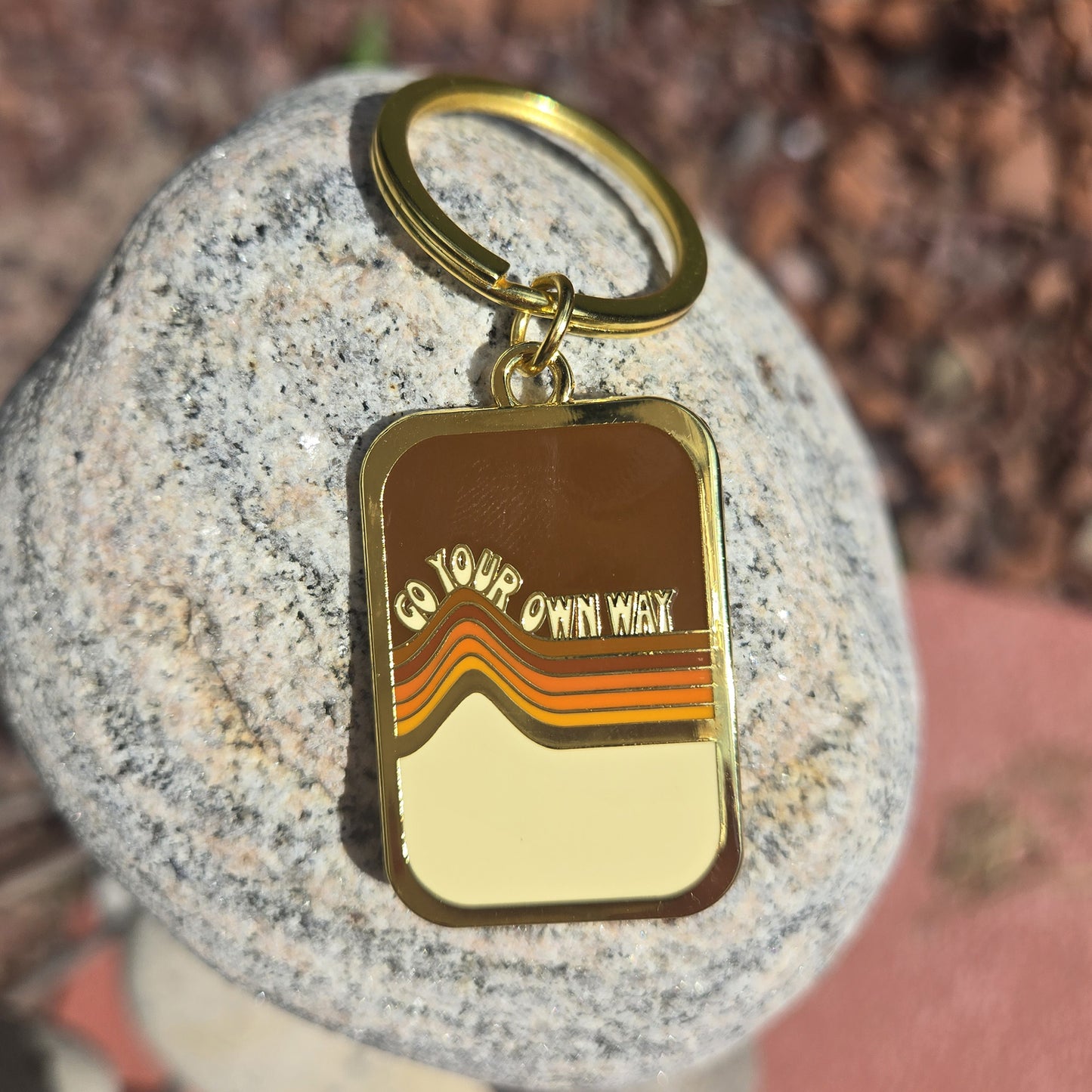 Go Your Own Way Keychain