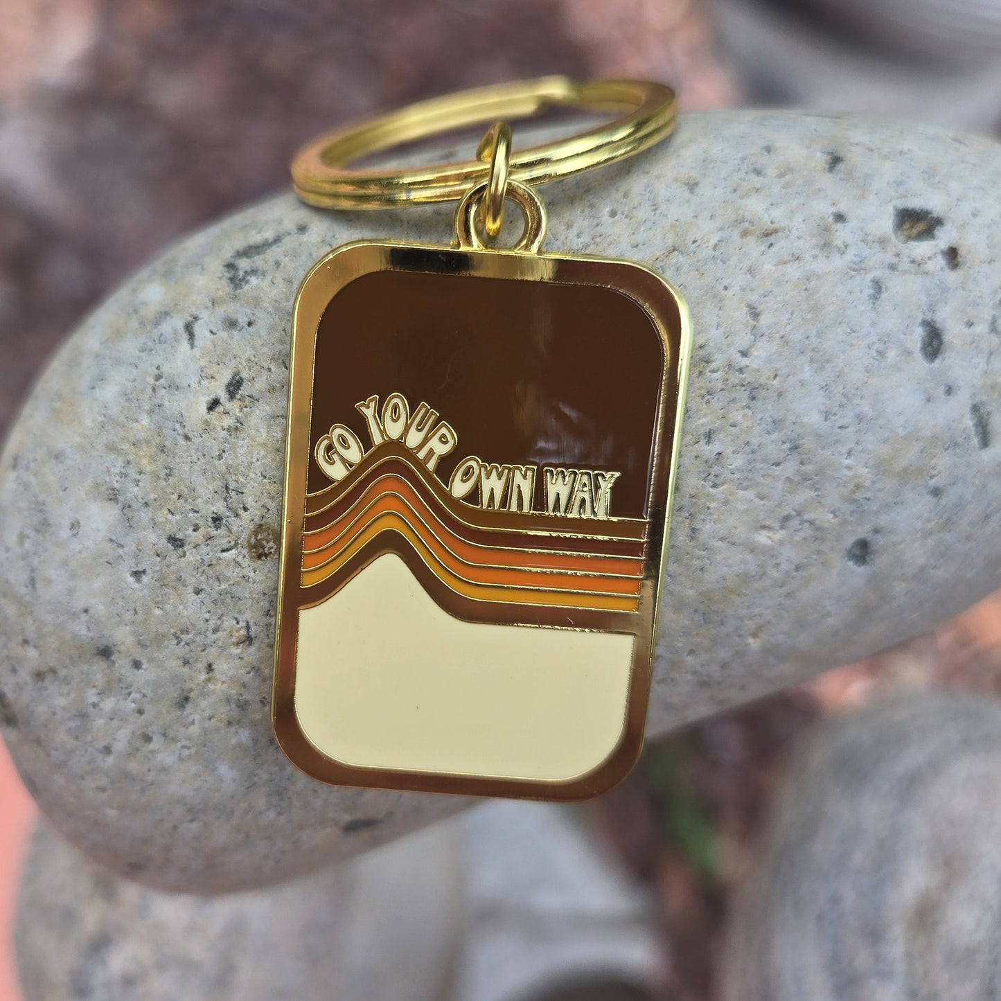 Go Your Own Way Keychain
