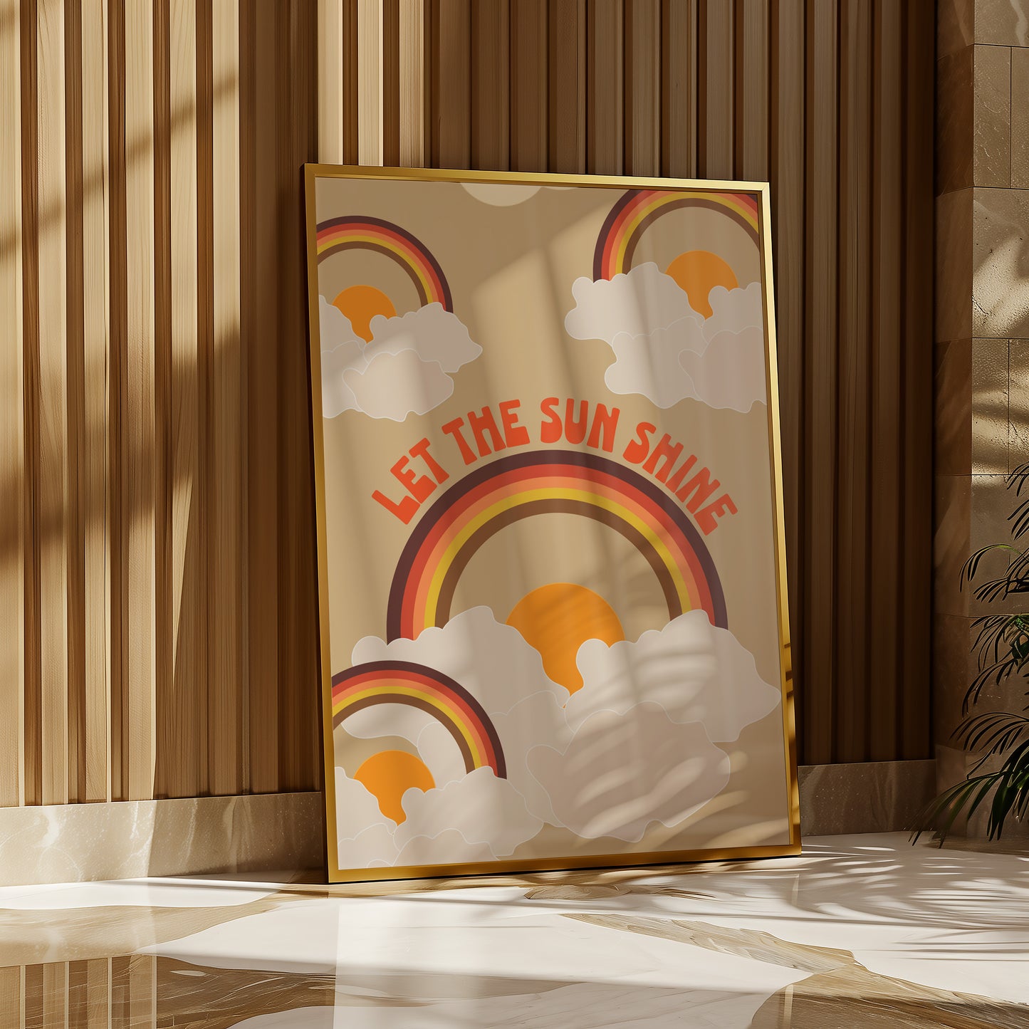 Let The Sun Shine Print