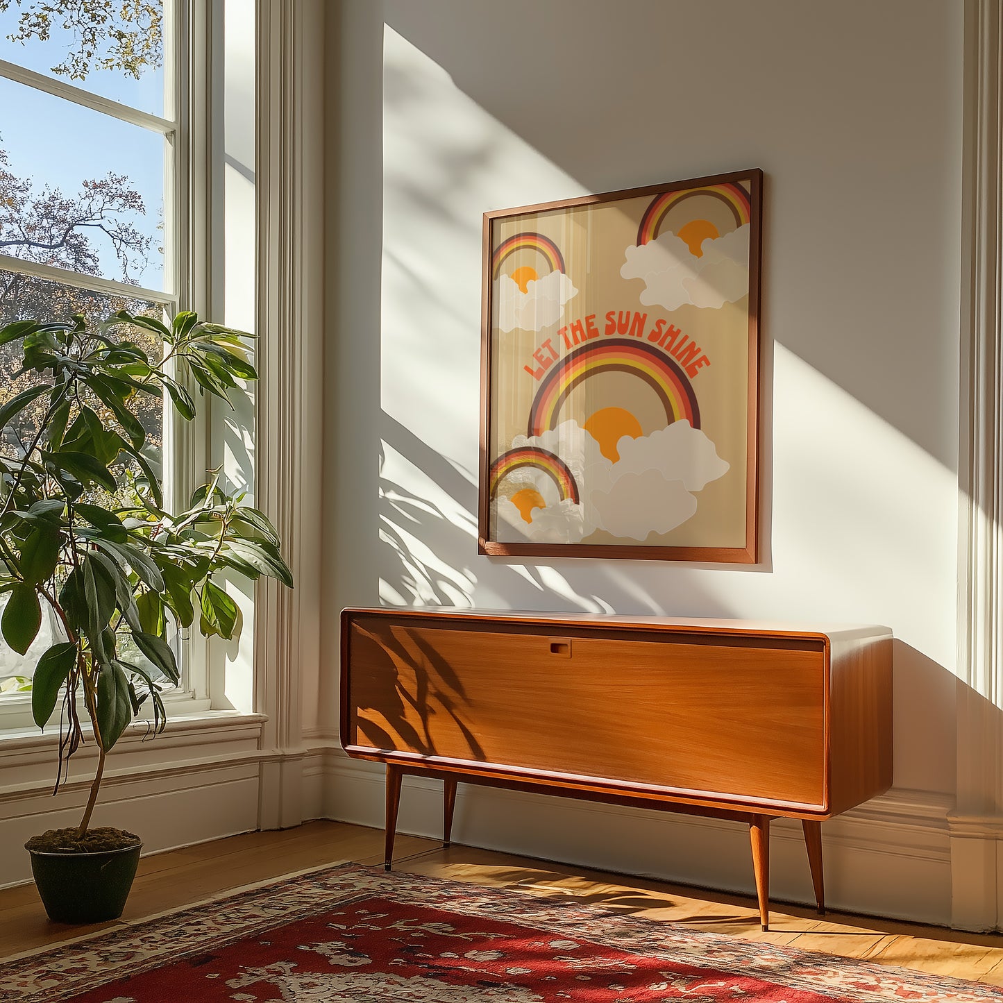 Let The Sun Shine Print