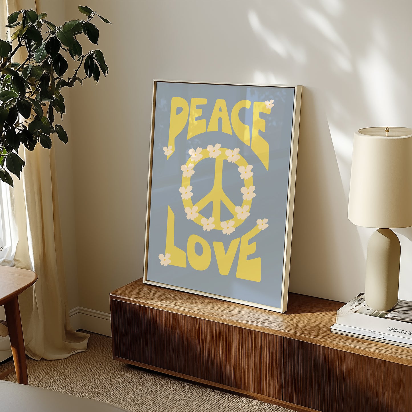 Peace Love Print