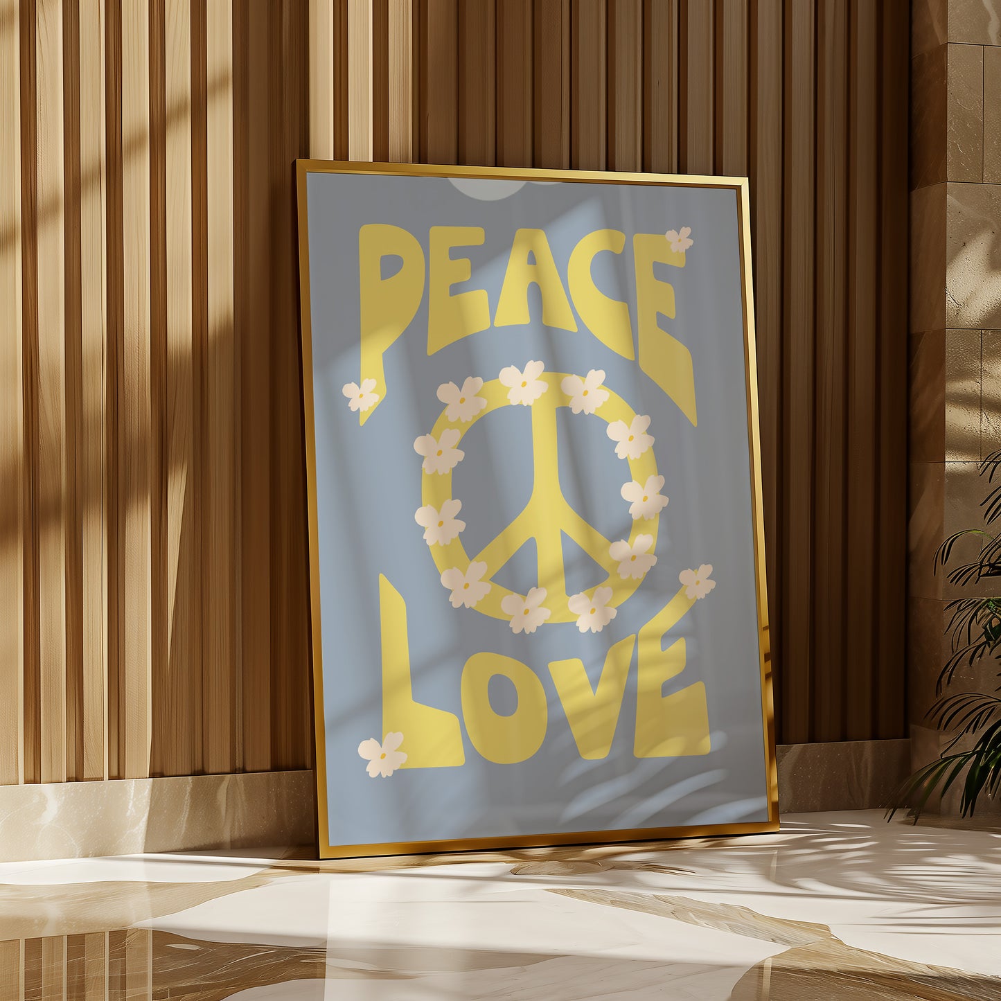 Peace Love Print