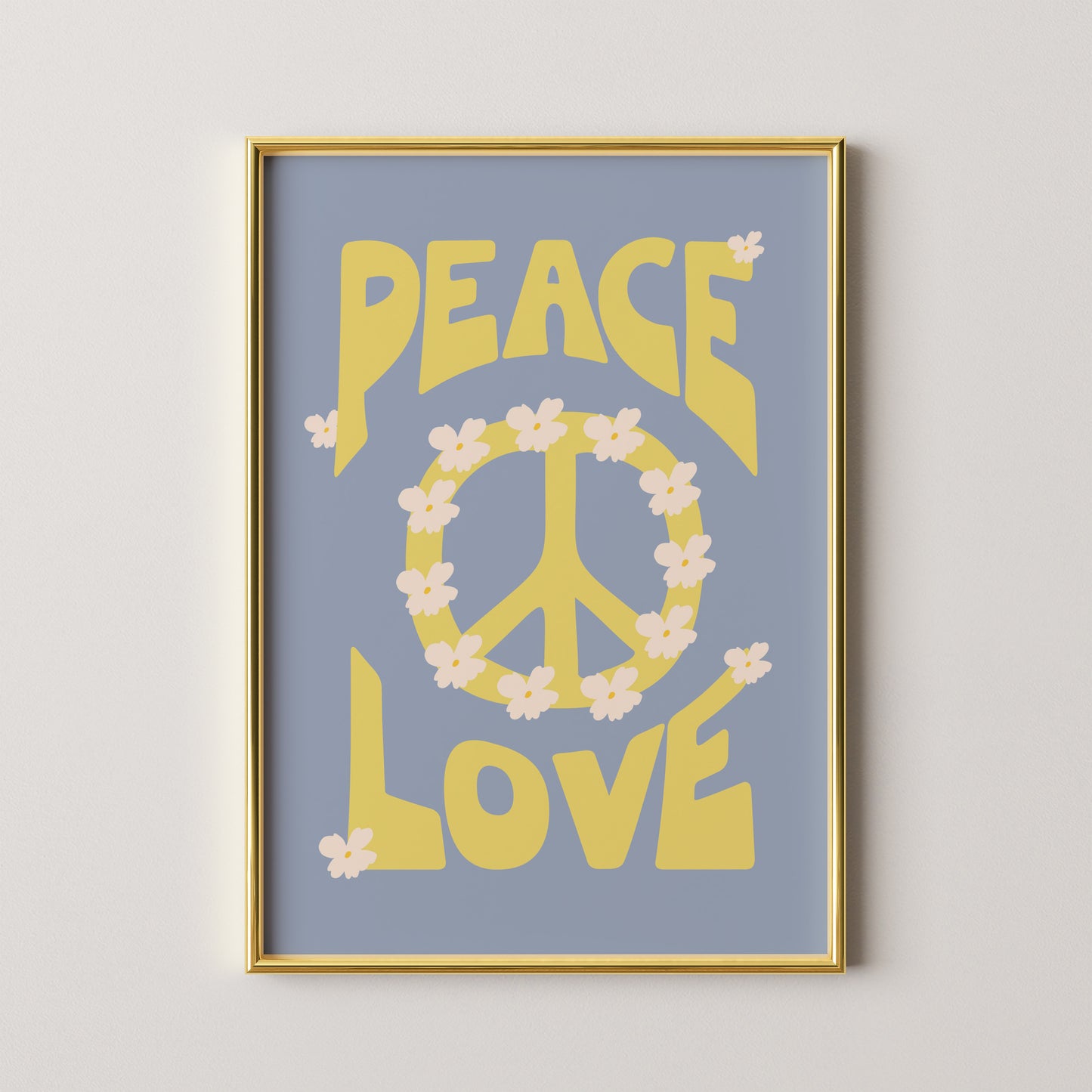 Peace Love Print