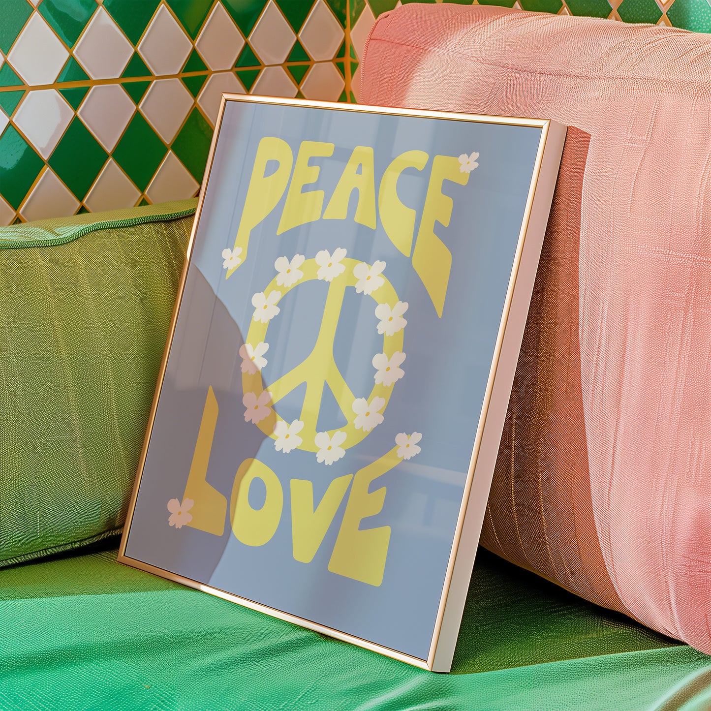 Peace Love Print
