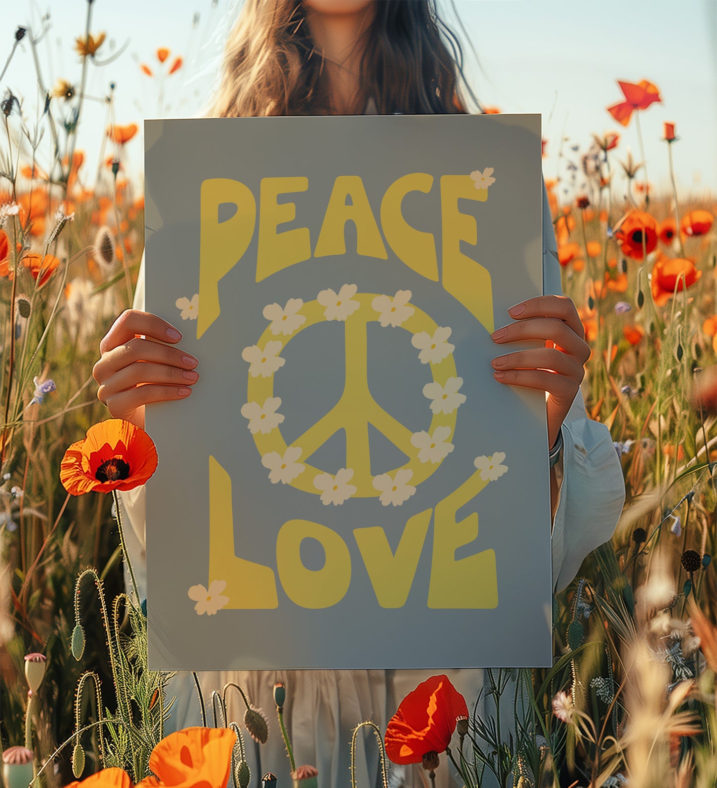 Peace Love Print