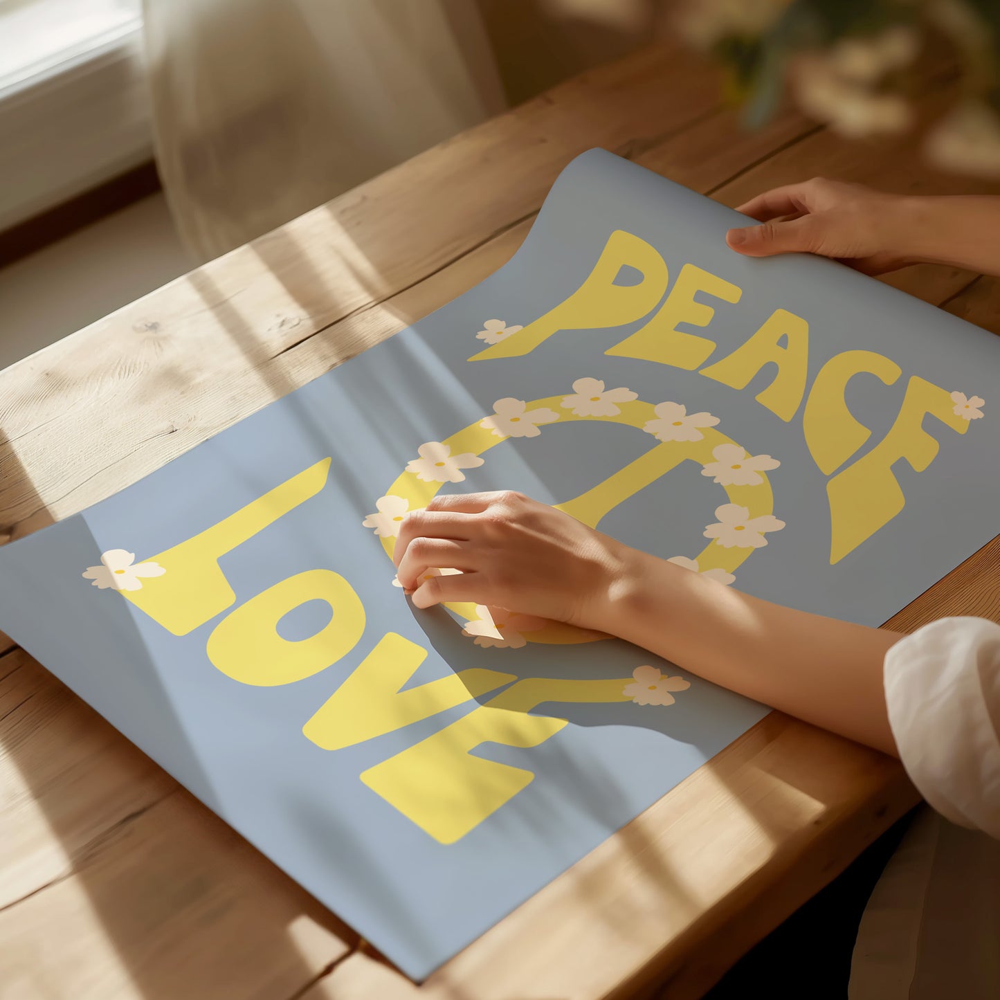 Peace Love Print