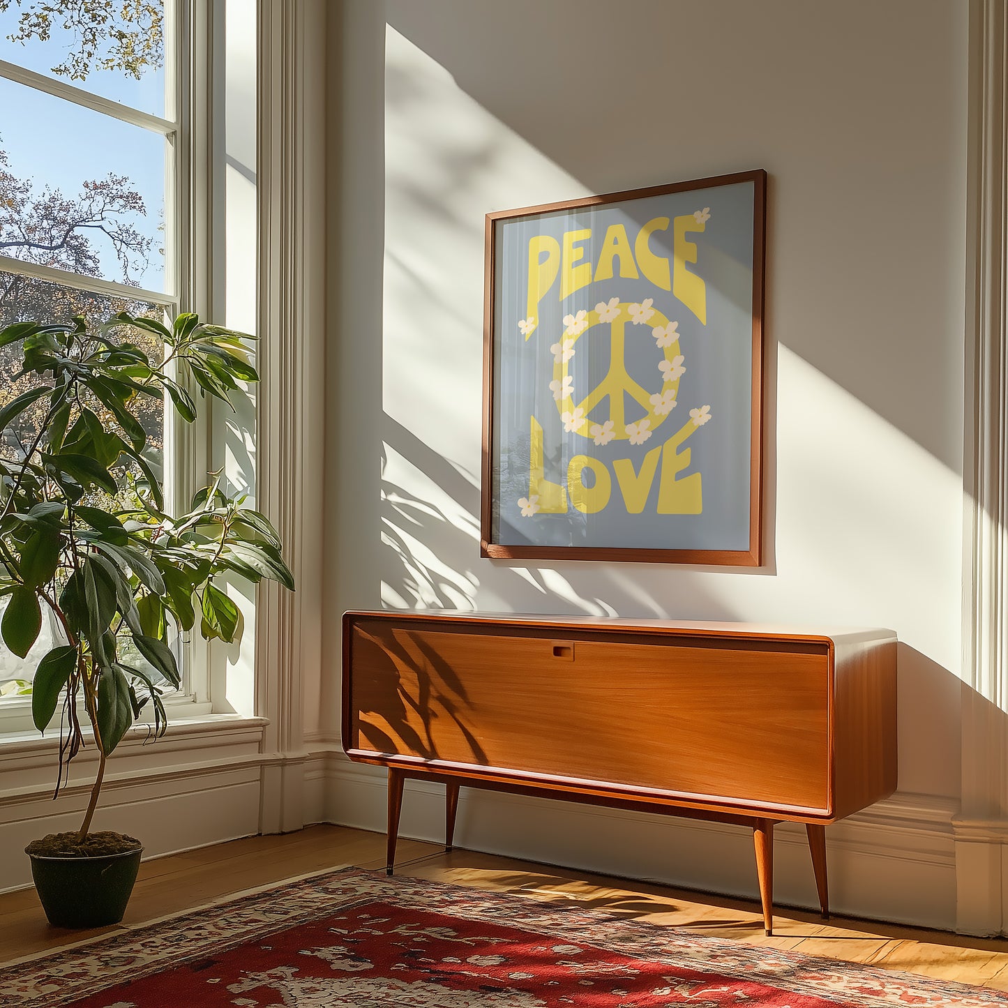 Peace Love Print