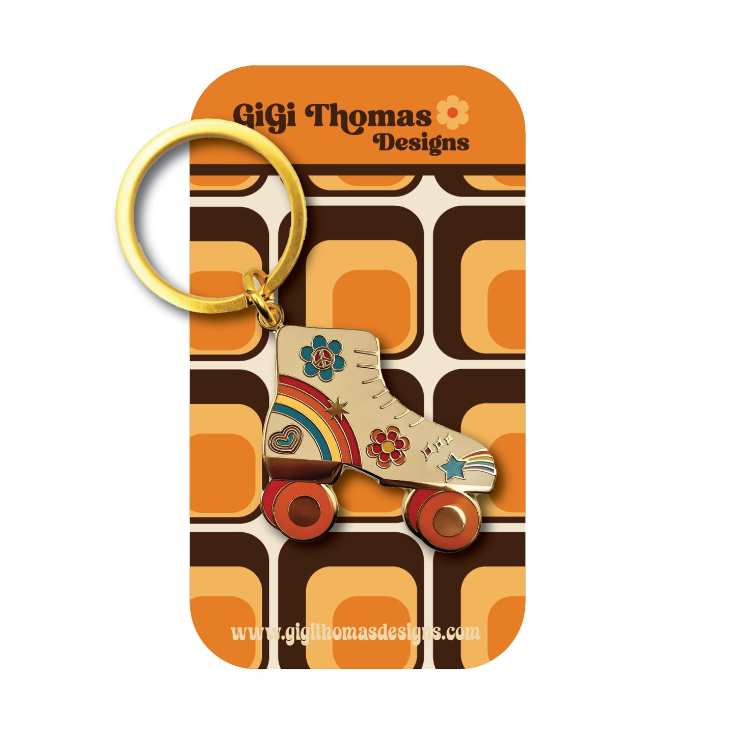 Roller Skate Keychain