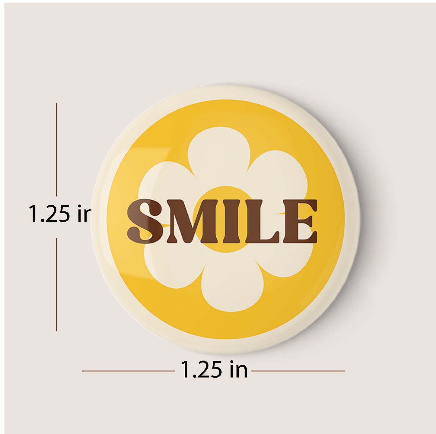 Smile Pinback Button