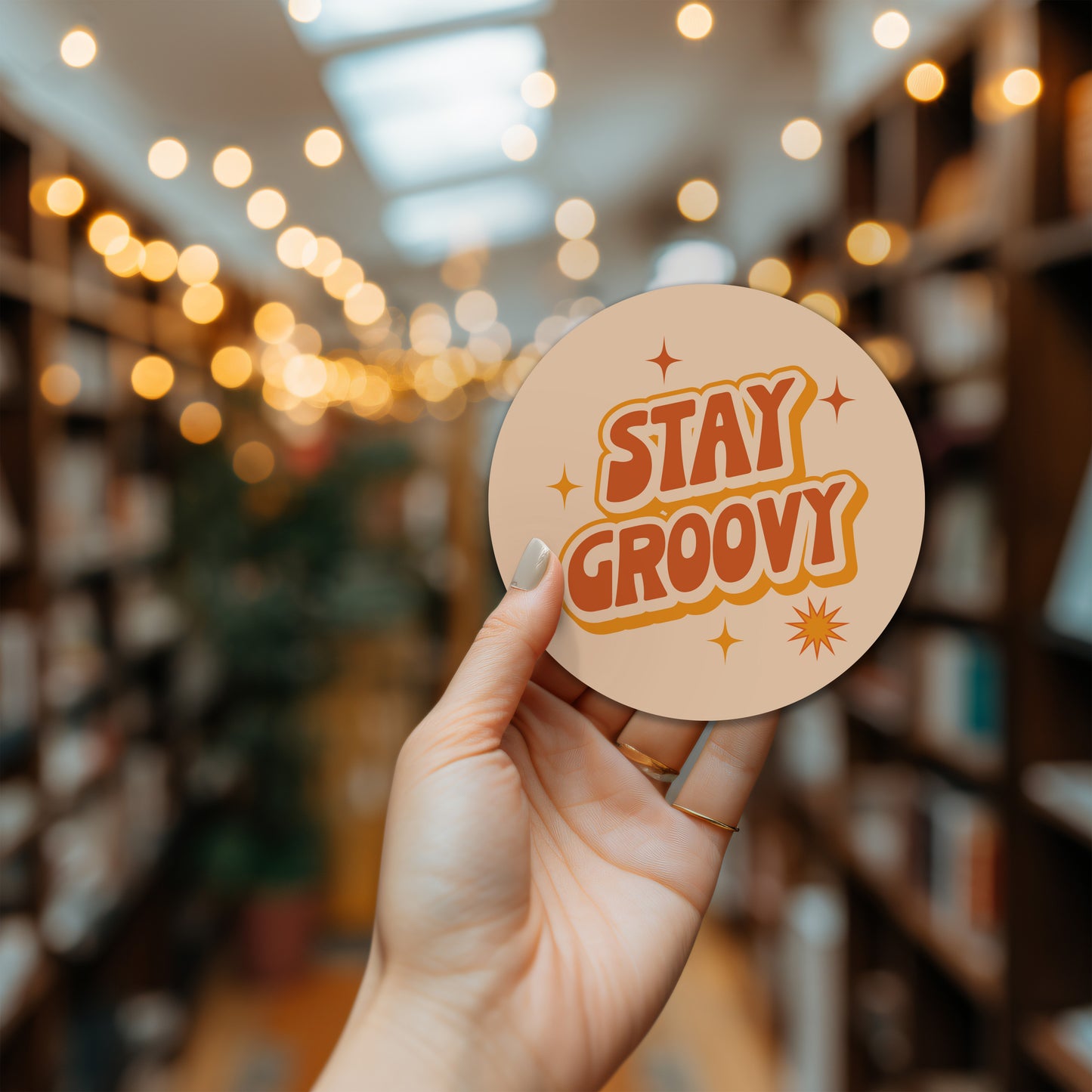 Stay Groovy Sticker