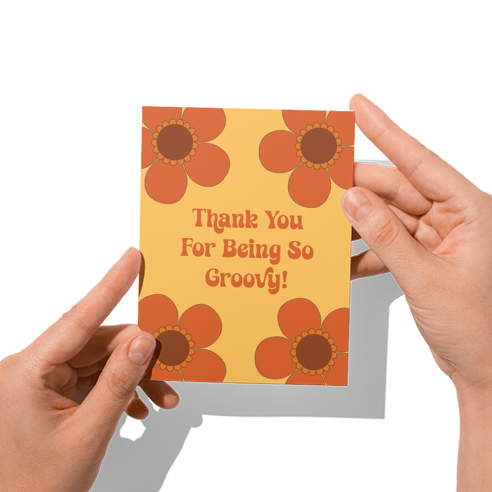 Thank You For Being So Groovy! Card