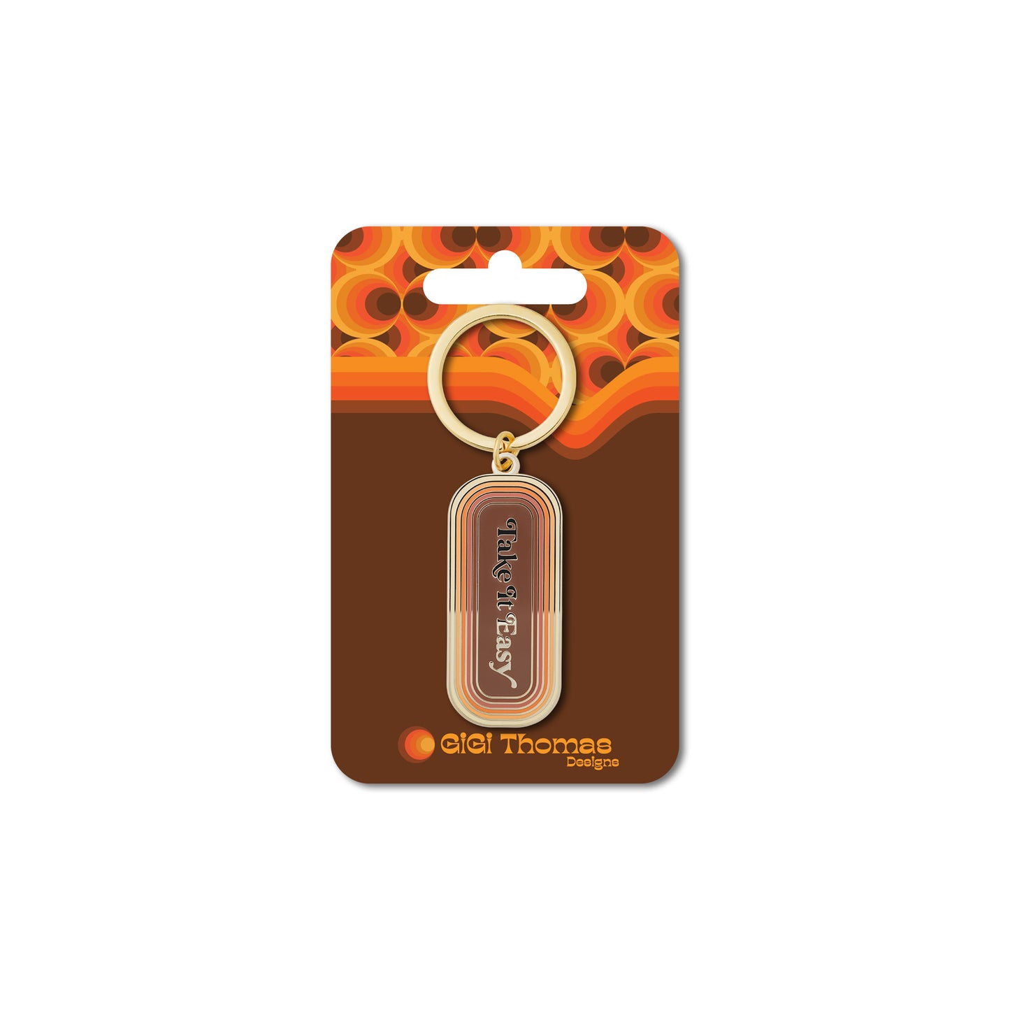 Take It Easy Keychain