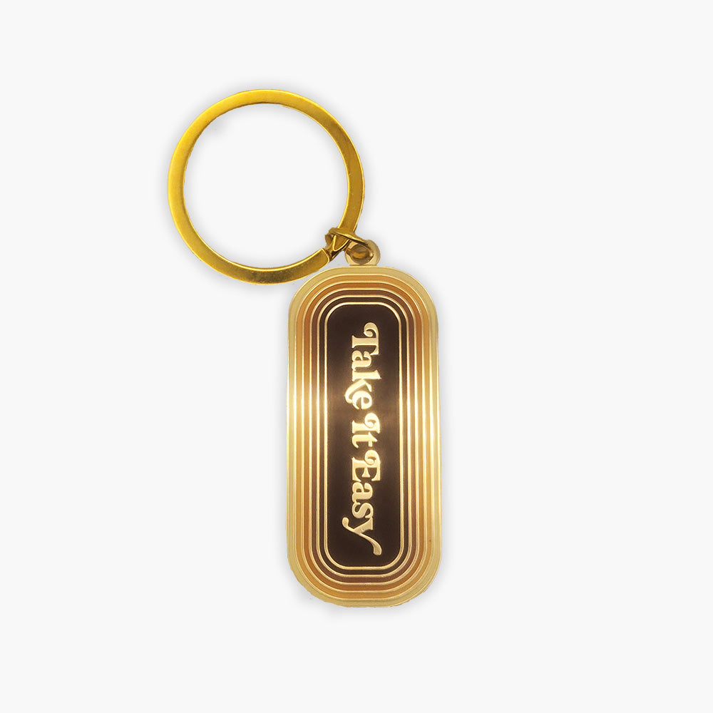 Take It Easy Keychain