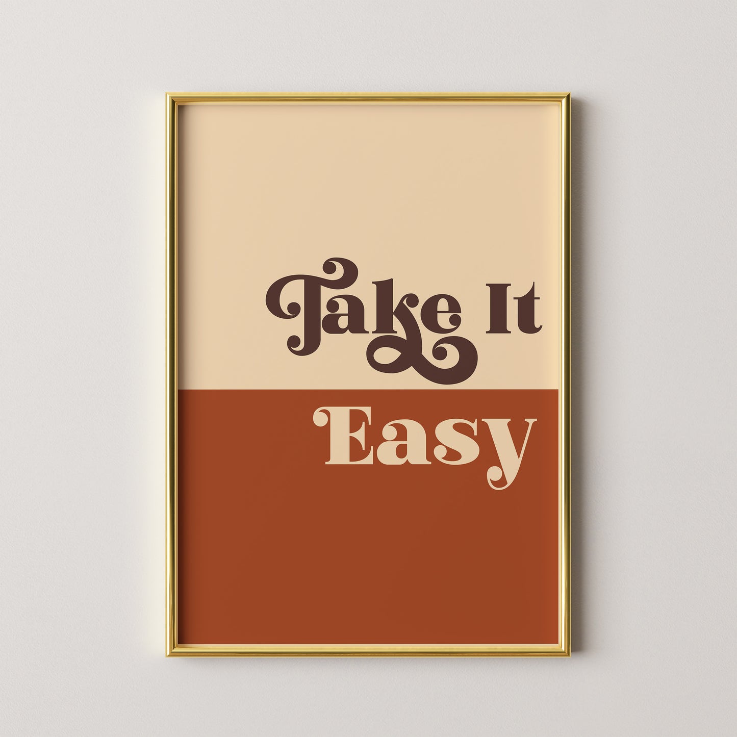 Take It Easy Print