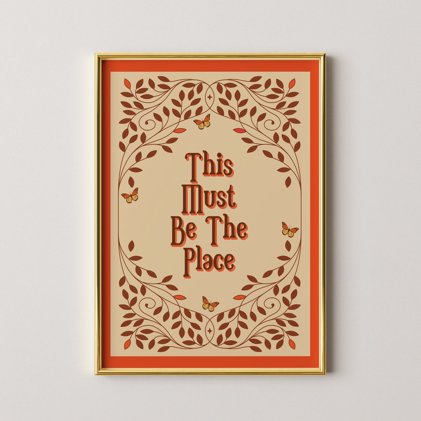 This Must be The Place Print