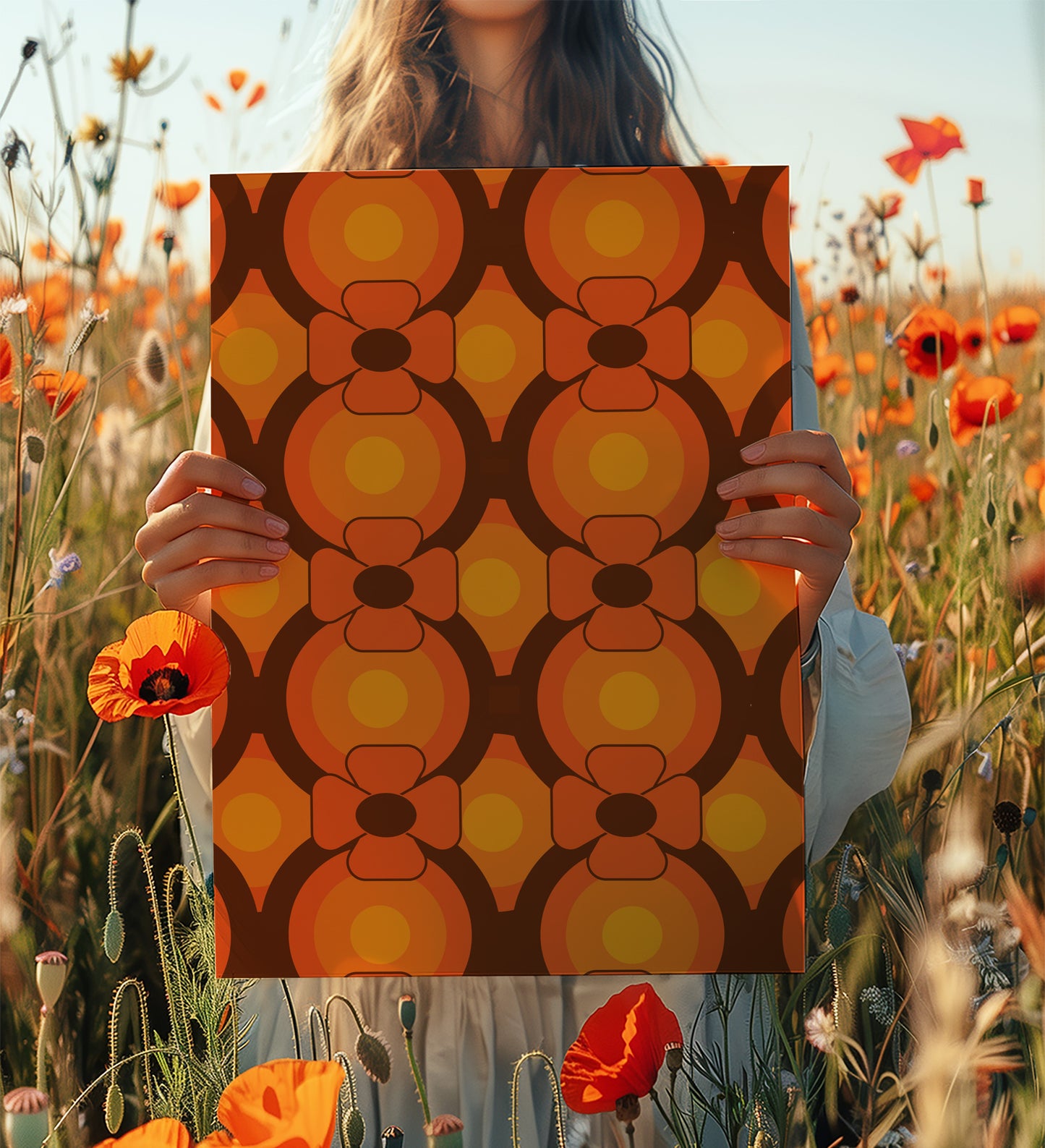 6 Flower Print