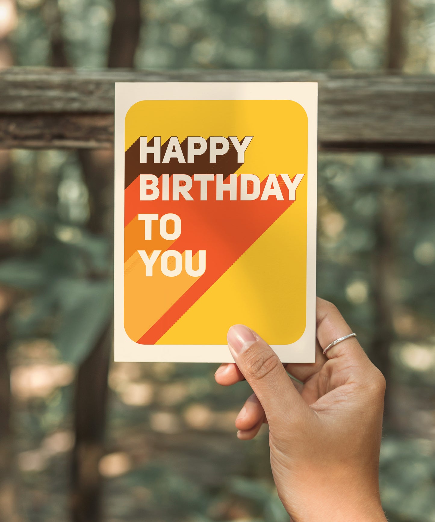 Happy Birthday To You Card