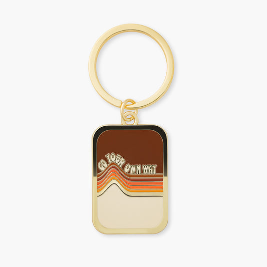 Go Your Own Way Keychain