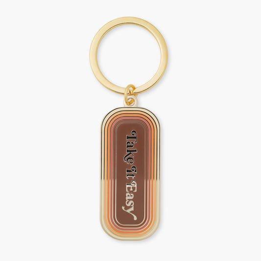 Take It Easy Keychain