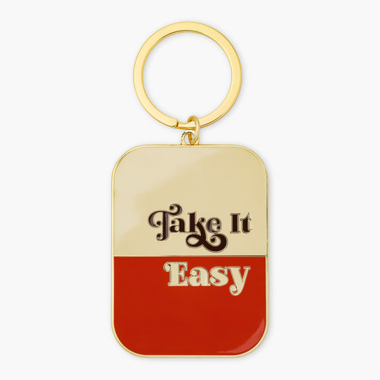 Take It Easy Keychain