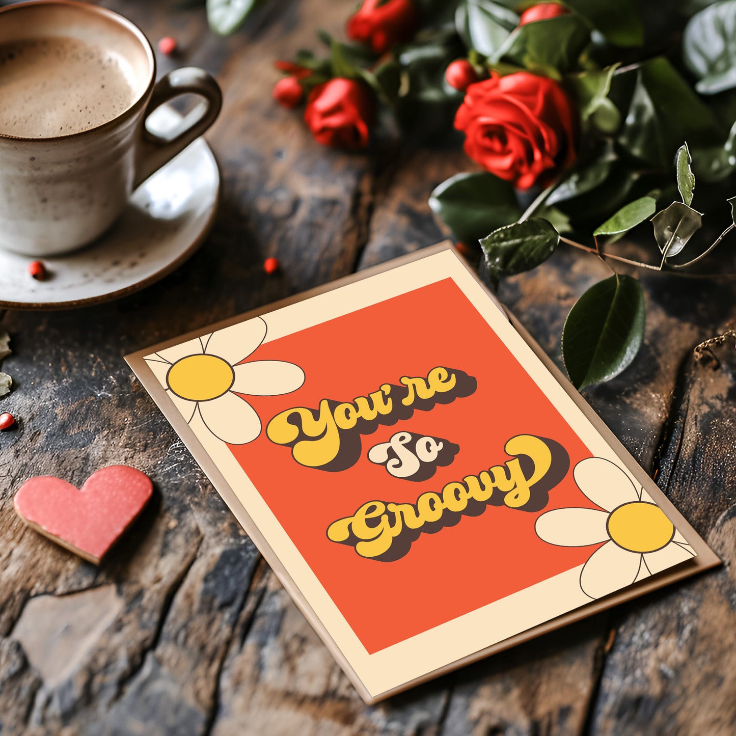 You're So Groovy Card