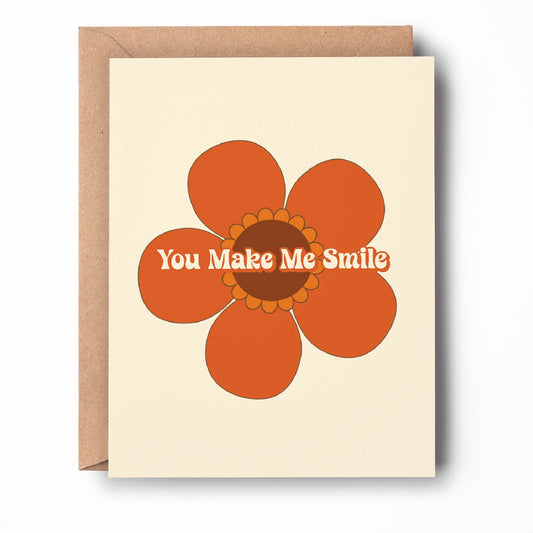 You Make Me Smile Card