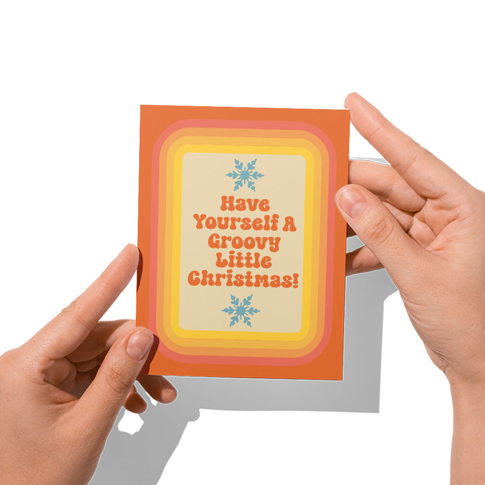 Have Yourself A Groovy Little Christmas Card