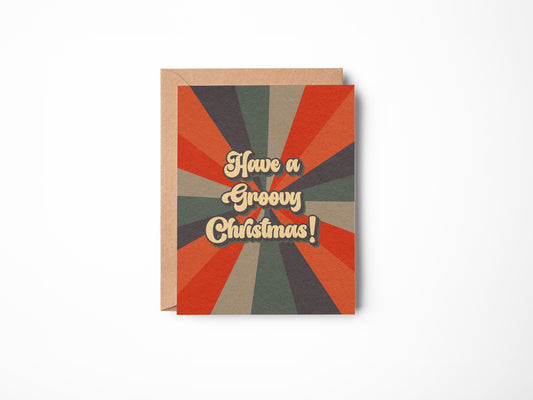 Have A Groovy Christmas Card