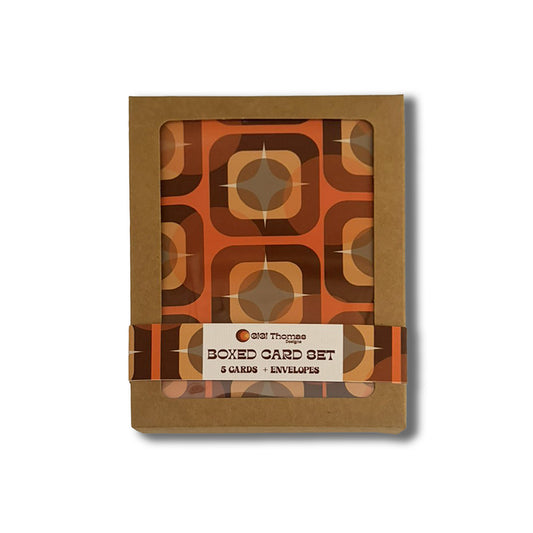 Retro Boxed Card Set - Stars