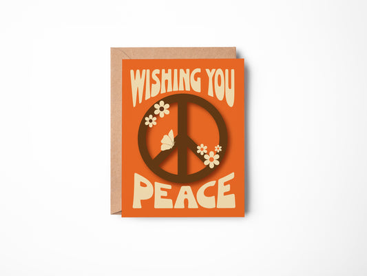 Wishing You Peace Card