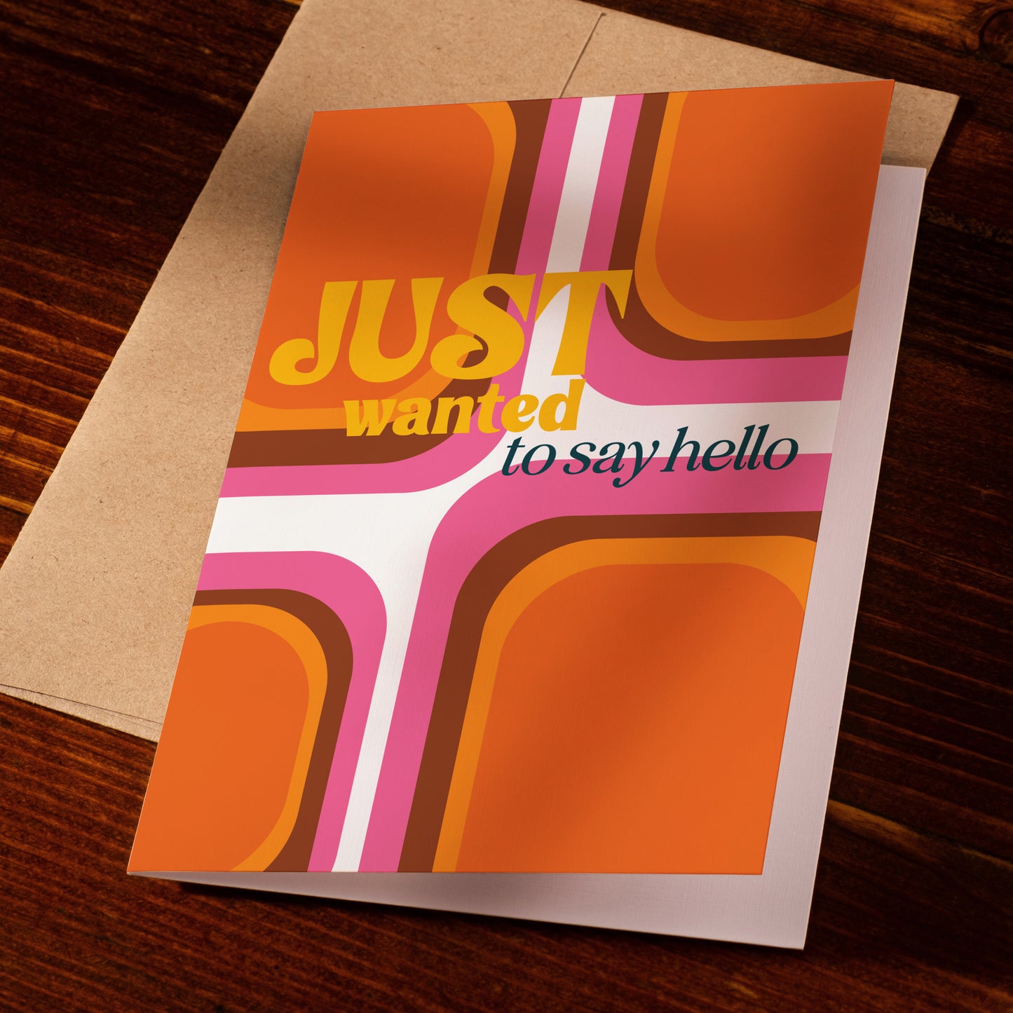 Just Wanted To Say Hello Card