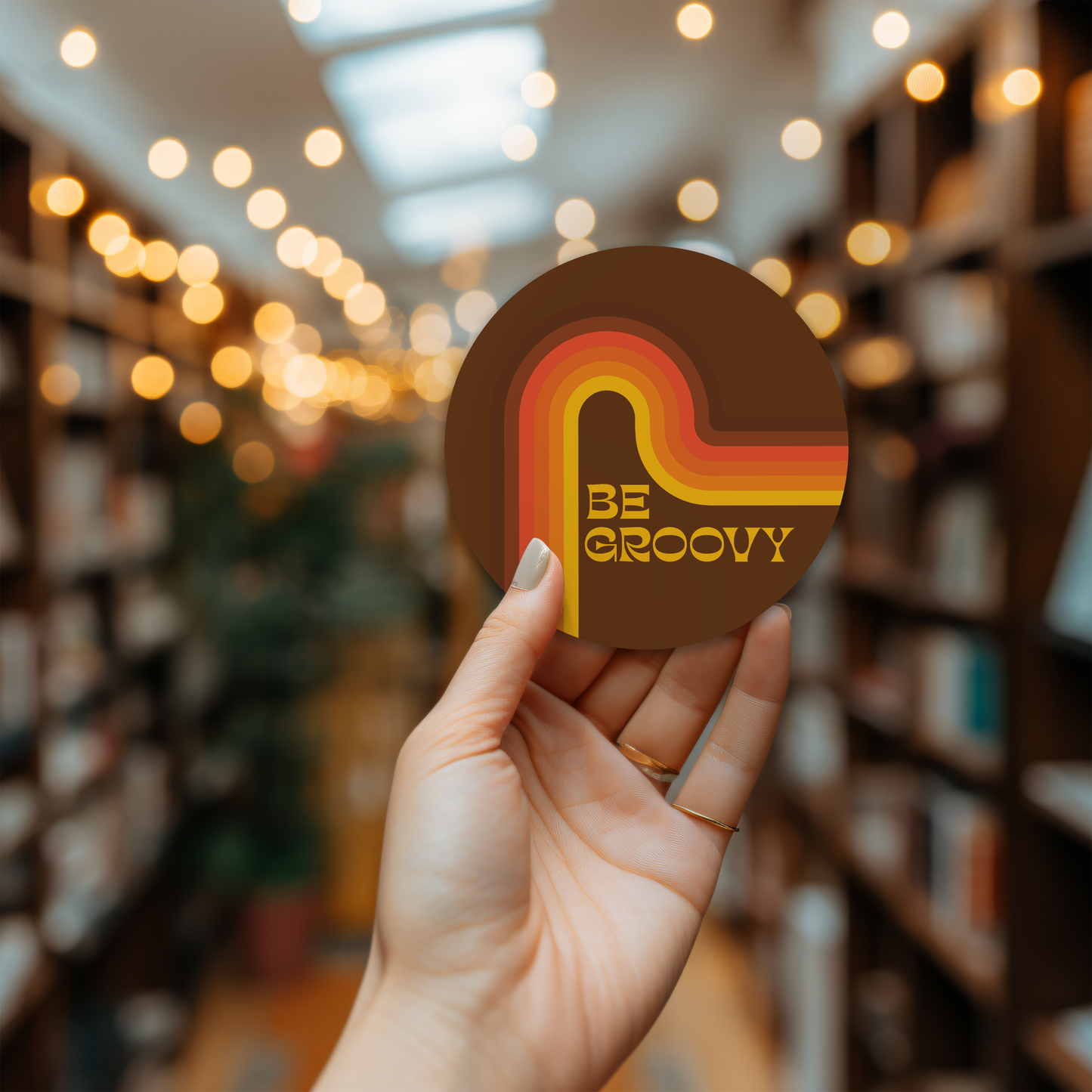 Be Groovy Sticker