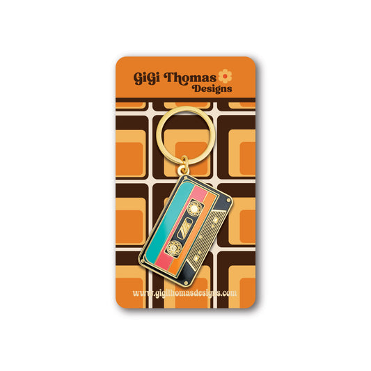 Cassette Keychain