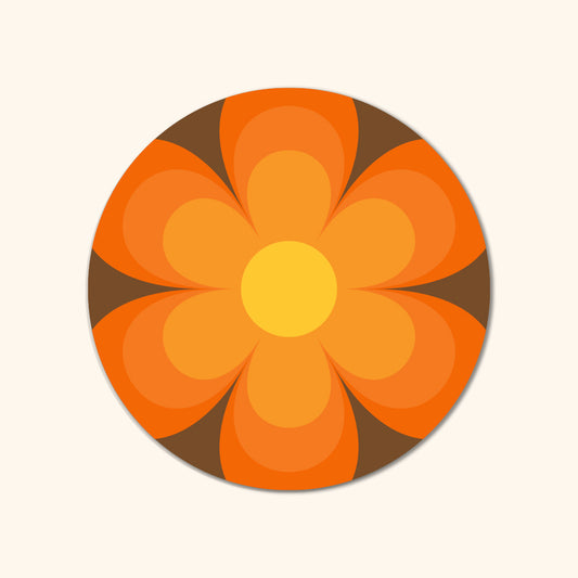 Flower sticker